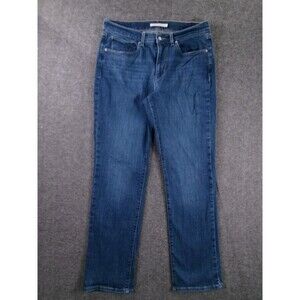 Levis Jeans Womens 10M Blue Classic Fit Straight Leg MId Rise Medium Wash